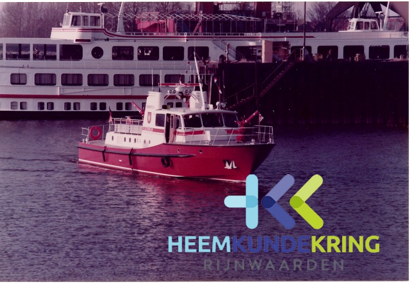 gemeente H&A 27-01-1984 ingebruik name voormalige brandblus boot van Emmerich Coll. HKR (28)